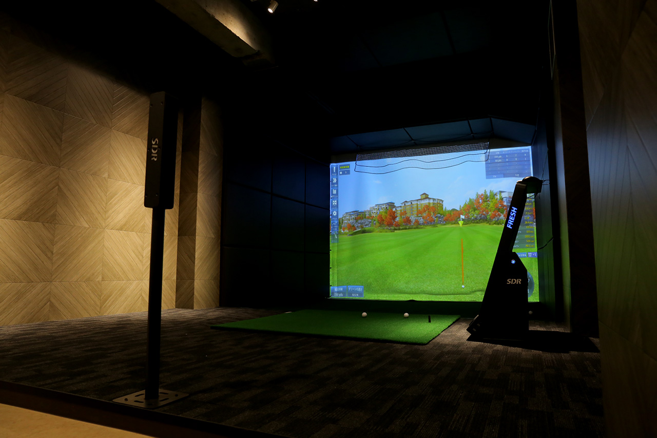 ゴルフシミュレーター trackman 箕面